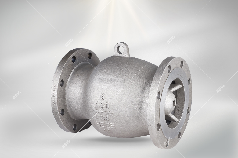 Axial-Flow Type Check Valve