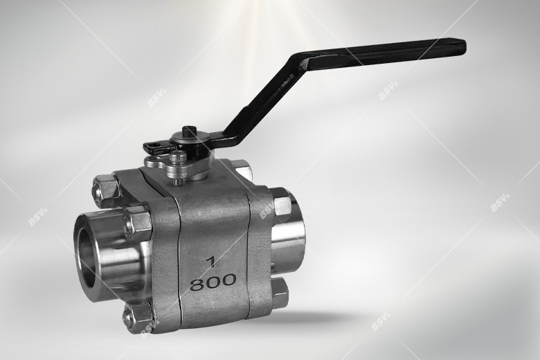 3PCS Forged Steel Ball Valves