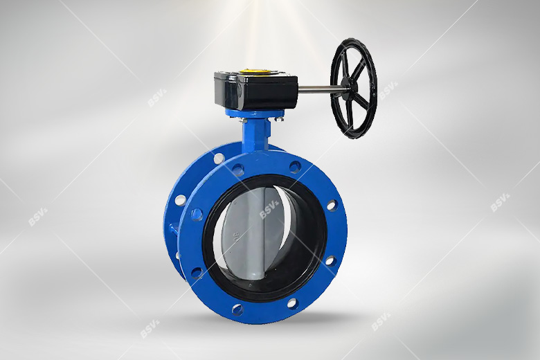 Double Flange Butterfly Valve