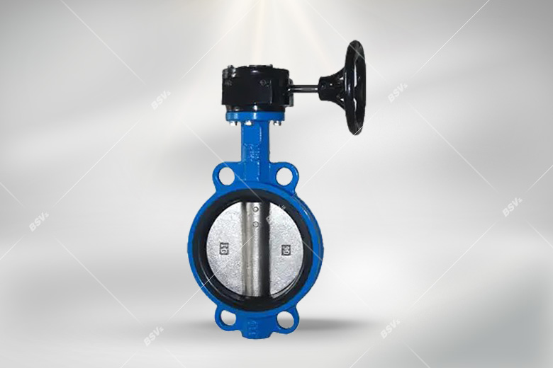 Worm Gear Wafer Center Line Butterfly Valve